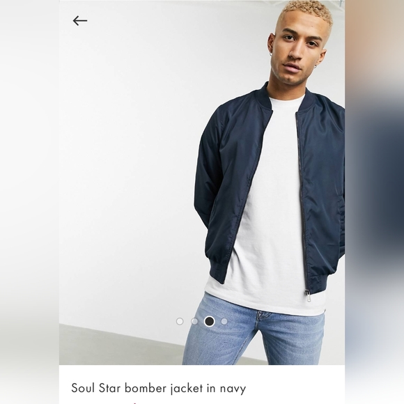 Men Navy Blue Bomber Jacket | Poshmark